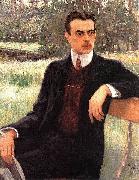 Nikolai Petrovitch Bogdanov-Belsky Portrait of N. F. Yusupov Spain oil painting artist